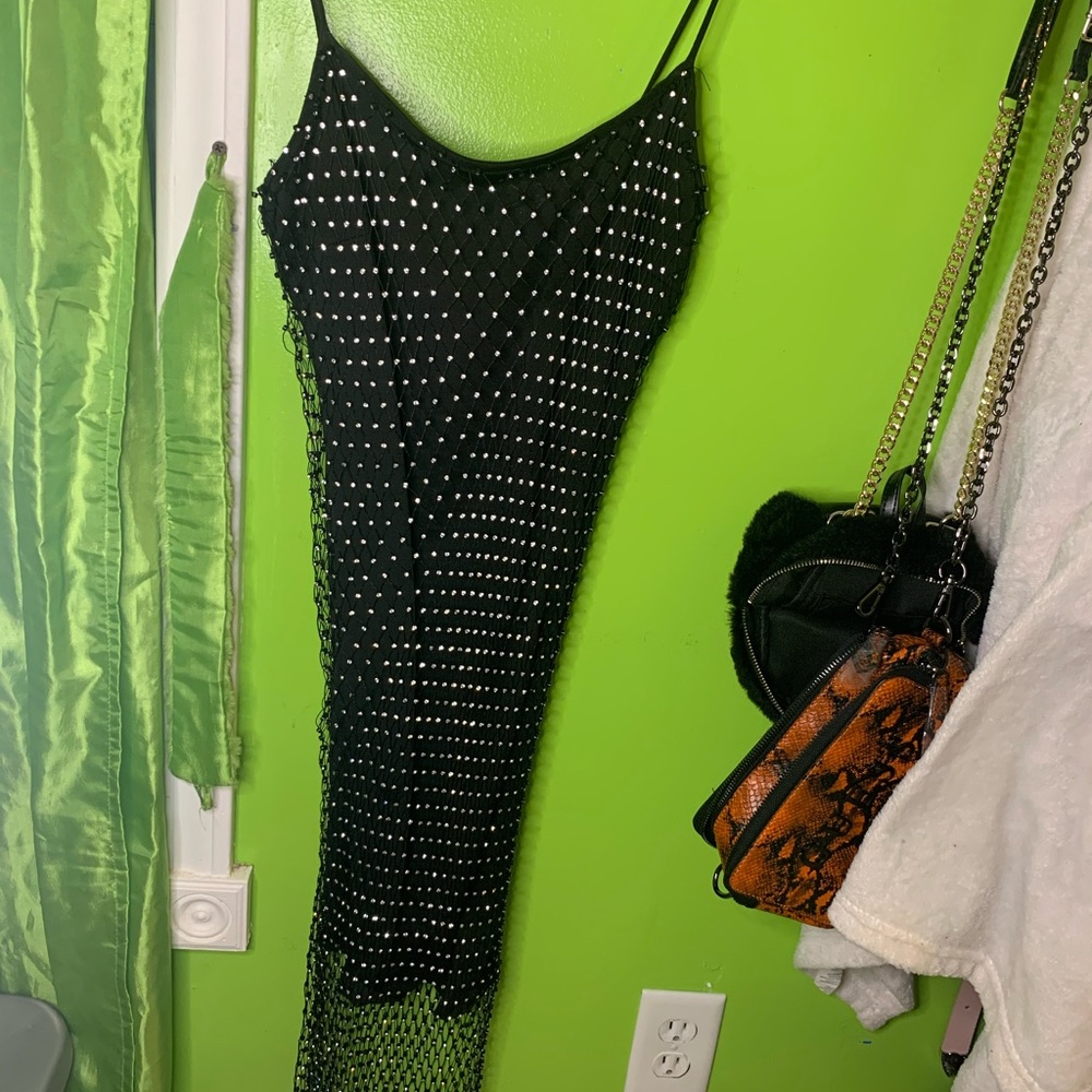 Black sparkly dress
